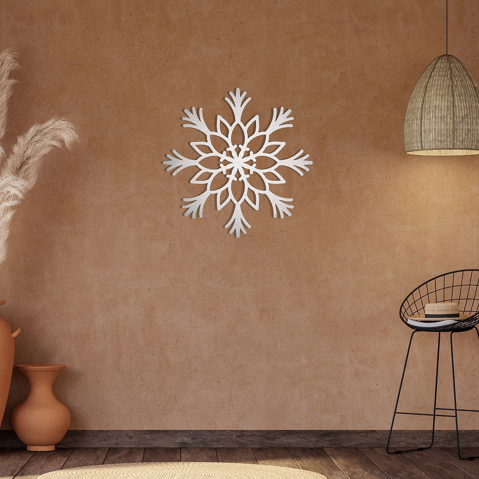 Thumbnail: Snowflake Christmas Decor