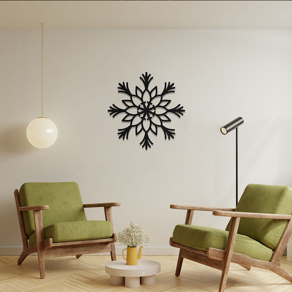 Thumbnail: Snowflake Christmas Decor