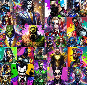 Collection Dark'N Pop by Aasgaard Art Comics