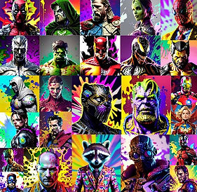 Collection Dark'N Pop by Aasgaard Art Comics