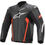 Miniatura: ALPINESTARS Faster V2 Leather Jacket nero rosso