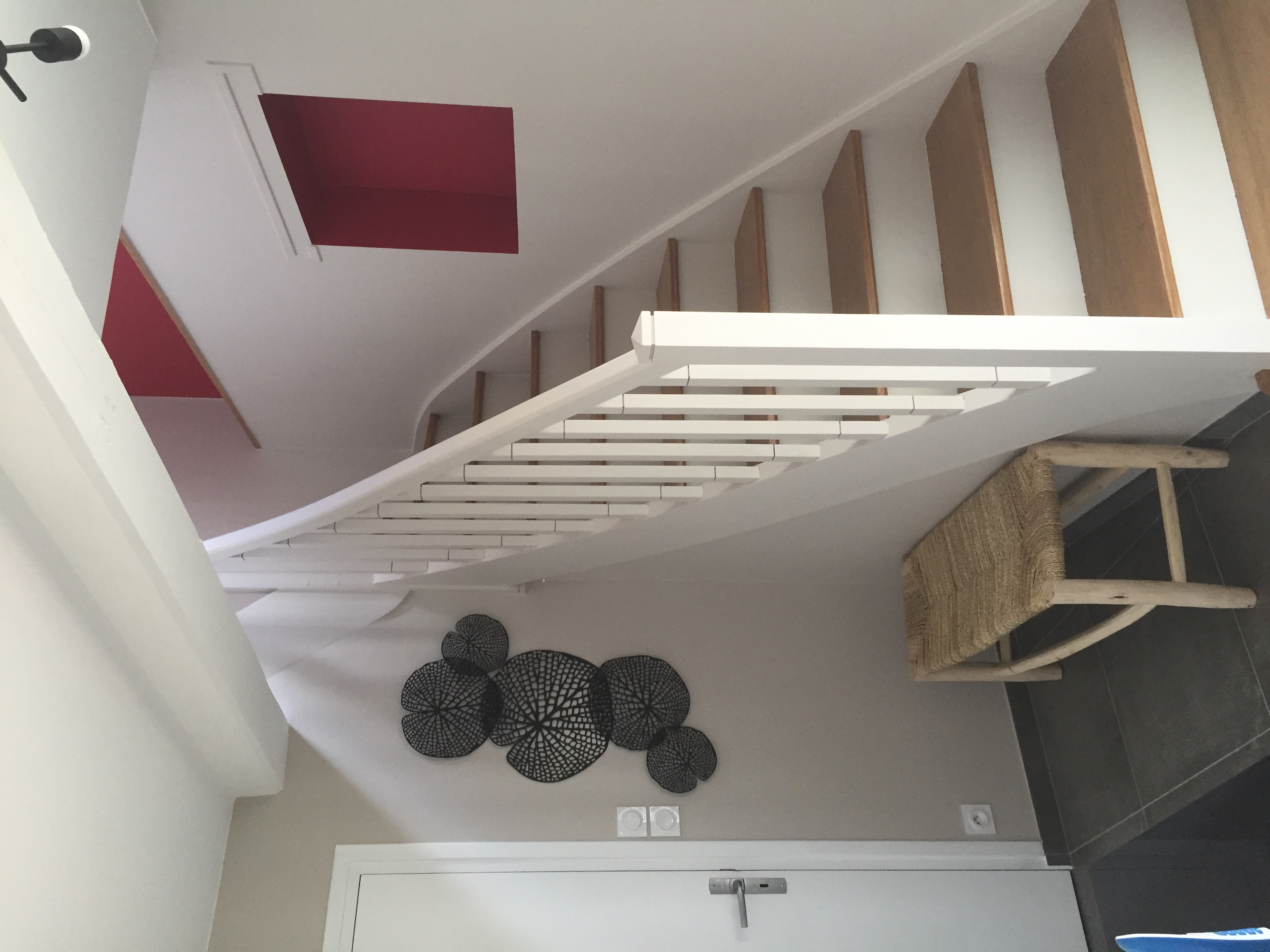 Escalier et entrée métamorphosés