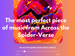 The most perfect piece of music from 'Across the Spider-Verse'