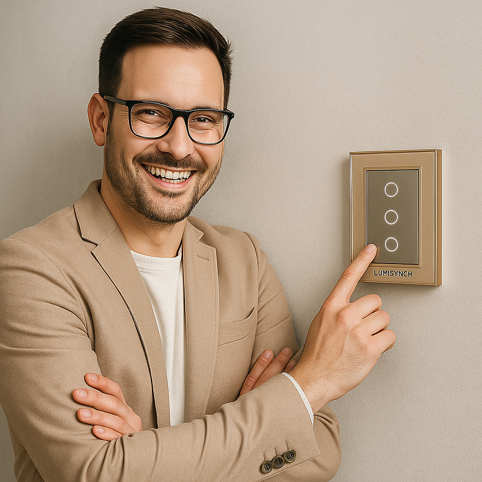 A Heartwarming Experience: When a Designer Trusted Lumisynch for His Own Home