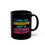 Thumbnail: Rebel Wiring Co. Conversation Mug - Fun Black Coffee Cup, Office Humor Gift
