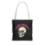 Thumbnail: Rebel Wiring Co. Tote Bag (AOP) Pink Lettering 