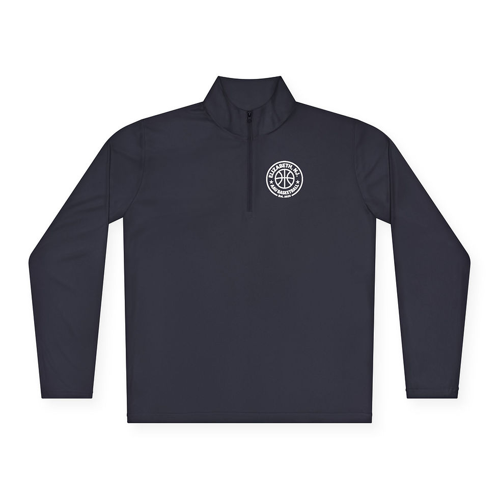 Thumbnail: Personalized Unisex Quarter-Zip Pullover, Sportswear-Rebel Wiring Co. 