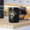 Thumbnail: Rebel Wiring Co. 15oz Black Ceramic Coffee Cup, Halloween Coffee Mug