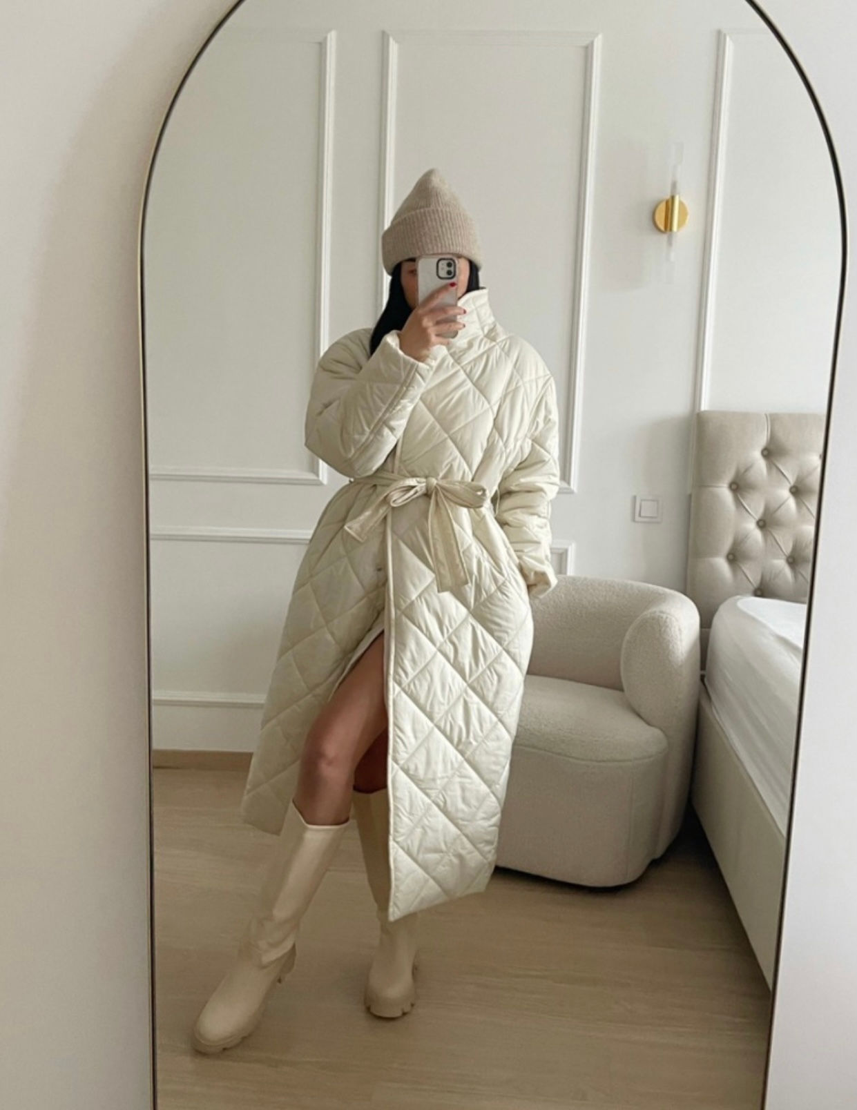 Manteau Matelassé Célio