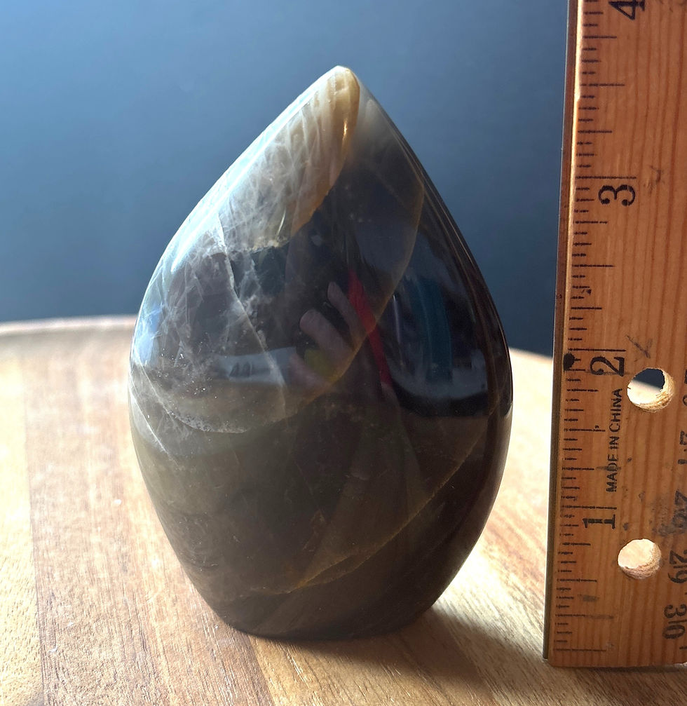 Thumbnail: Black Moonstone Flame Freeform