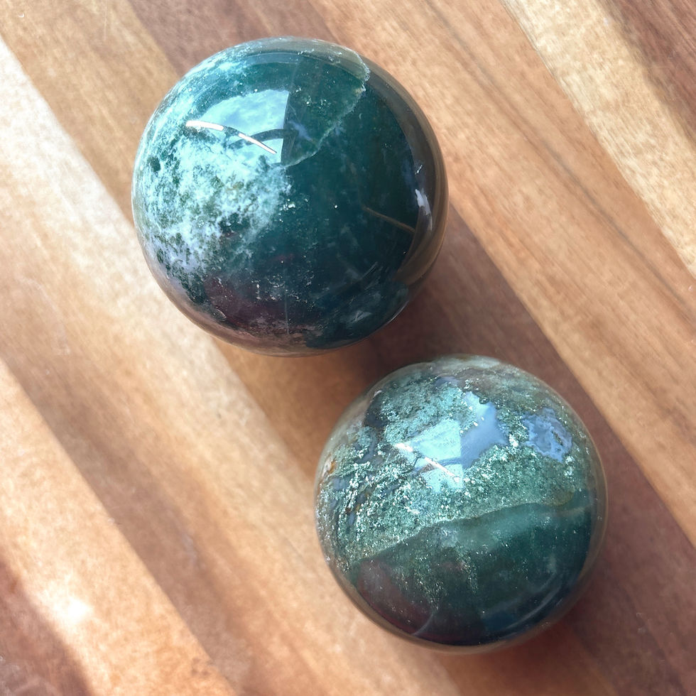 Thumbnail: Moss Agate Sphere