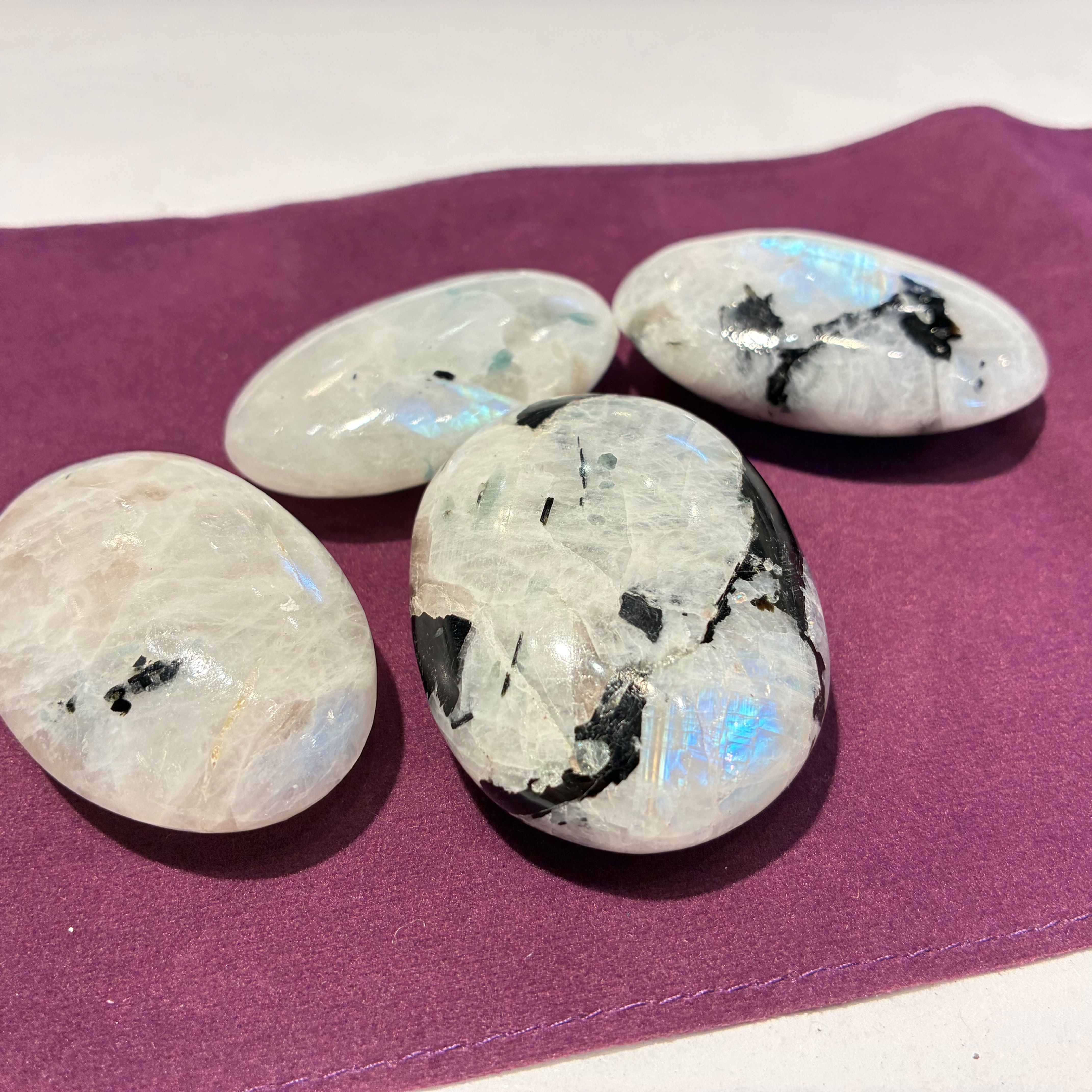 Extra Flash Moonstone Touch Stone
