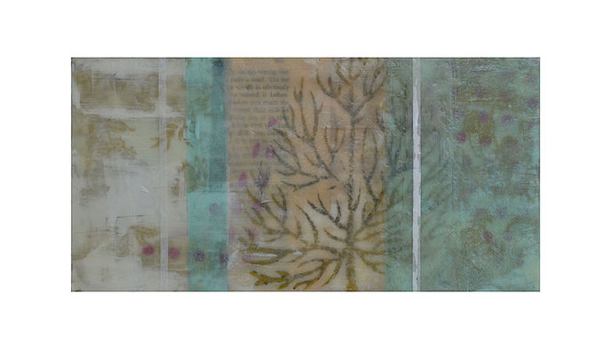 Absolute Serenity Encaustic Painting