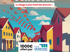 Le Jeu Concours du Village le plus festif des Boucles revient en 2024 !
