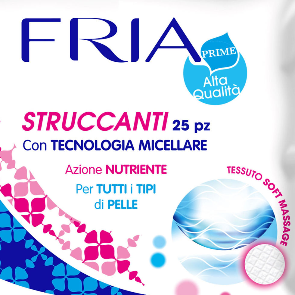 Miniatura: FRIA Makeup Remover - With Micellar Technology - for all skin types (25 wipes)