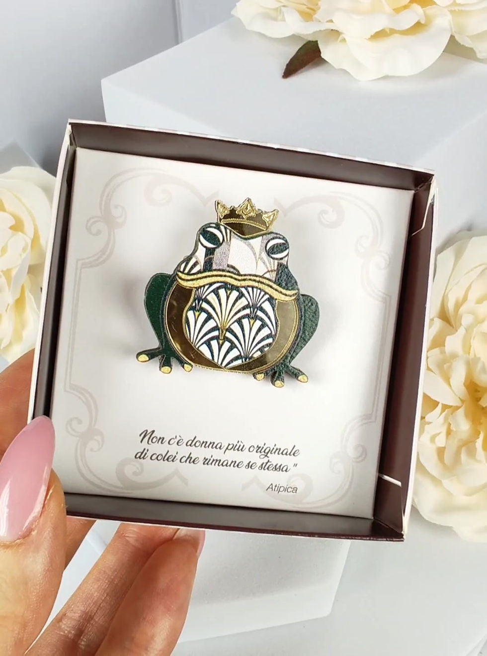 Miniatura: Spilla Ranocchio Gold
