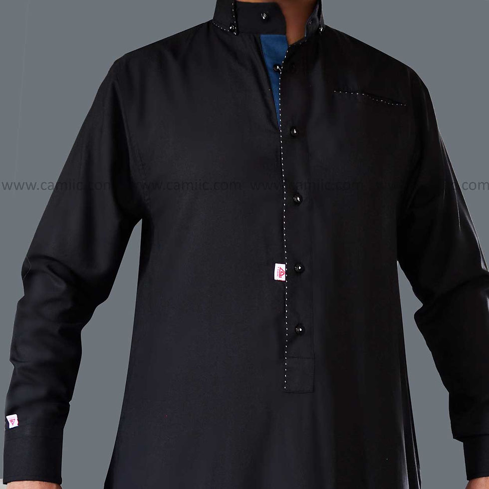 Thumbnail: Plain Saddle Stitch - Black+Blu