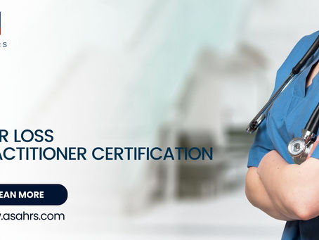 Hair Loss Practitioner Certification: Get Certified with ASAHRS