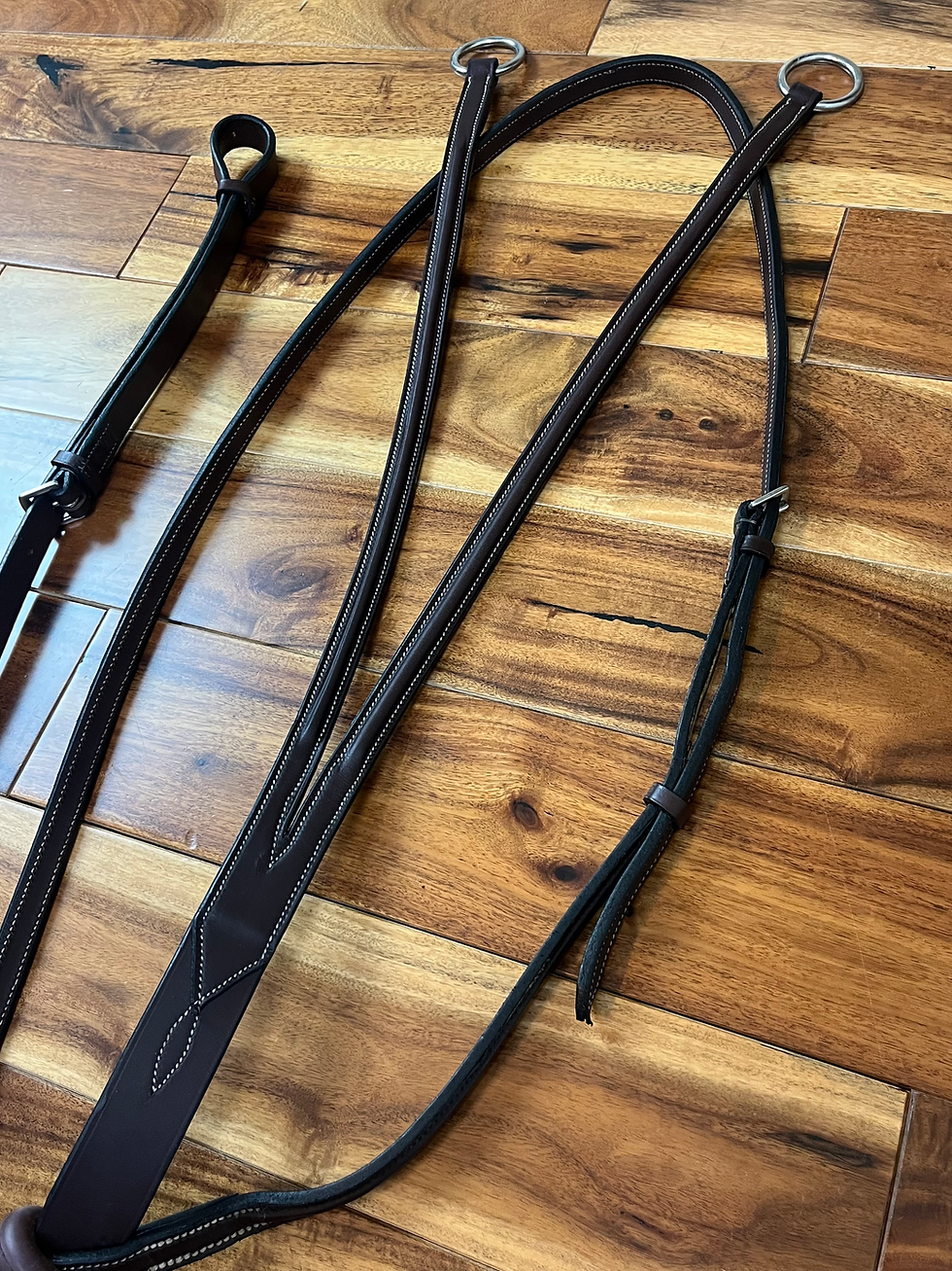 Thumbnail: Hadfield’s Saddlery Running Martingale, Oversized 