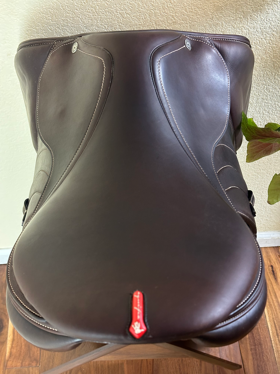 Thumbnail: 2023 Equipe Allegra, 17.5" Long Flap, Full Calfskin #006211023