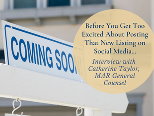 Interview: Before You Get Too Excited About Posting That New Listing on Social Media