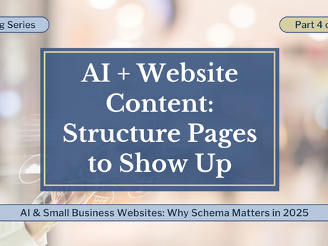 AI + Website Content: Structure Pages to Show Up