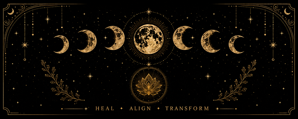 Celestial moon phases for online birth chart readings