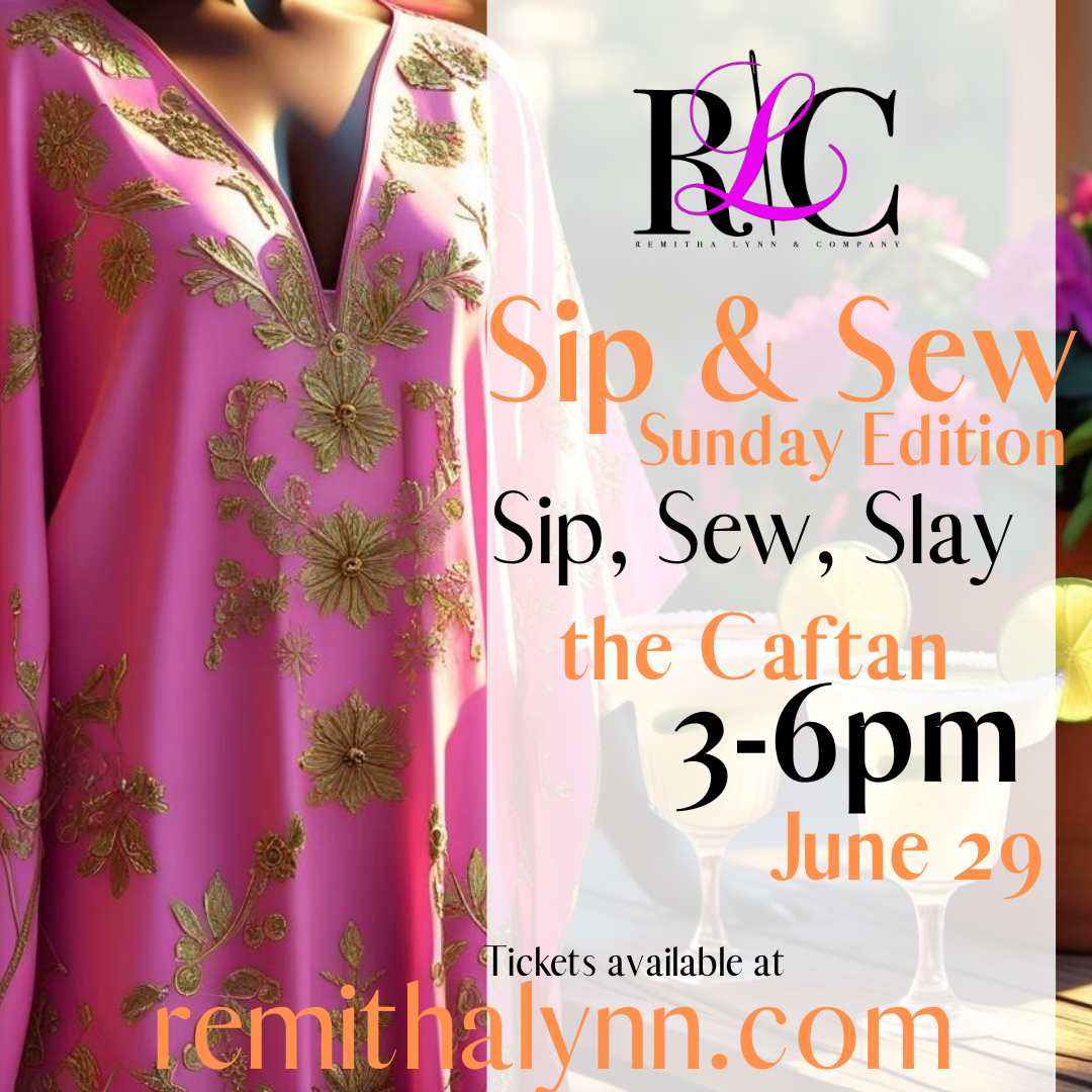 Sip & Sew June: Sunday Edition | RL & Co