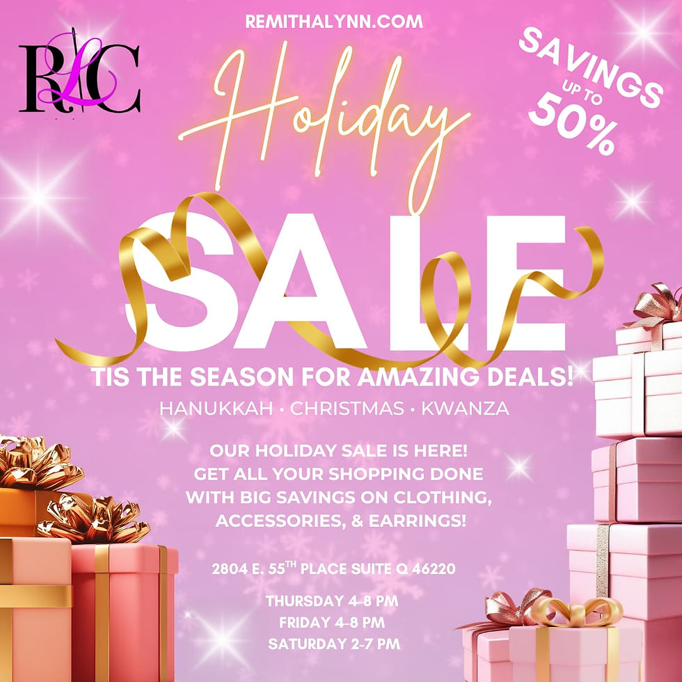 Holiday SALE 