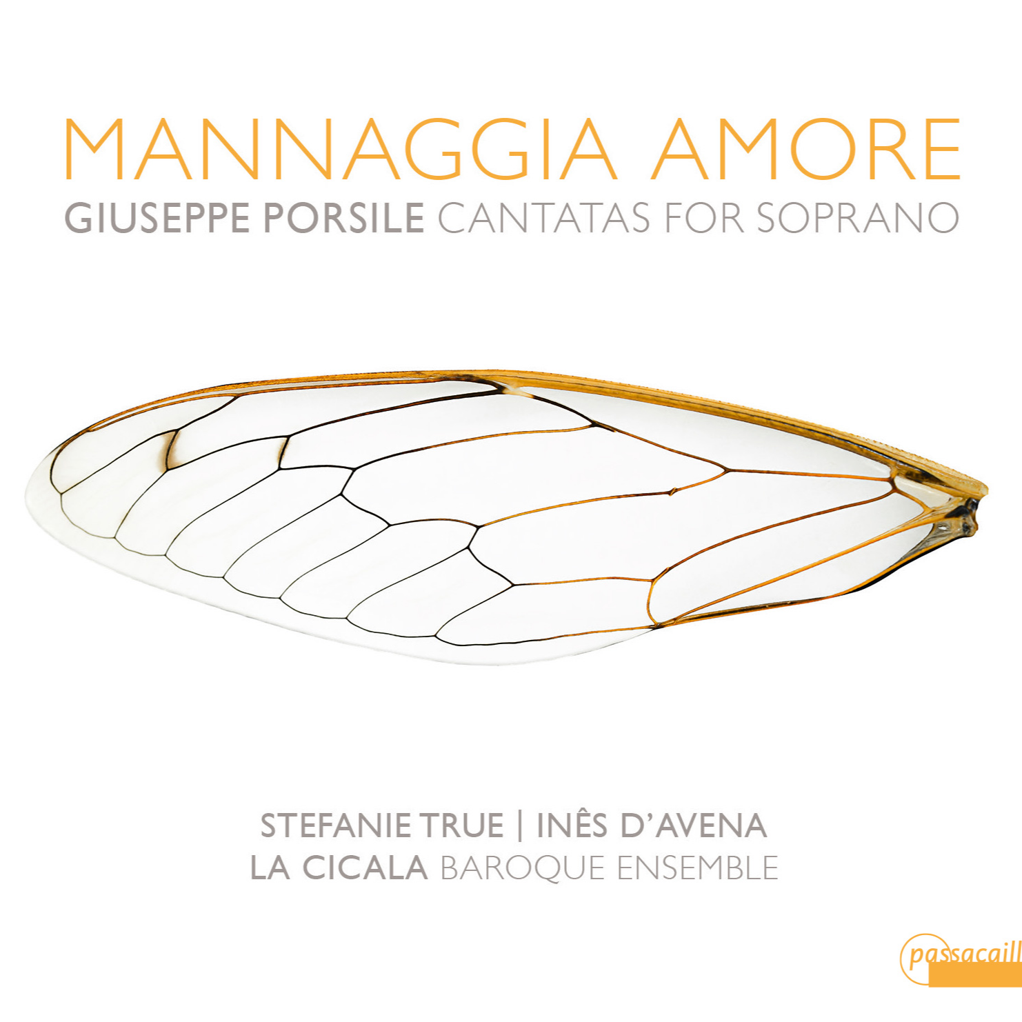 Front Cover CD 'Mannaggia Amore'