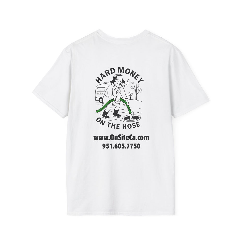 Thumbnail: Hard Money On The Hose Unisex Softstyle T-Shirt