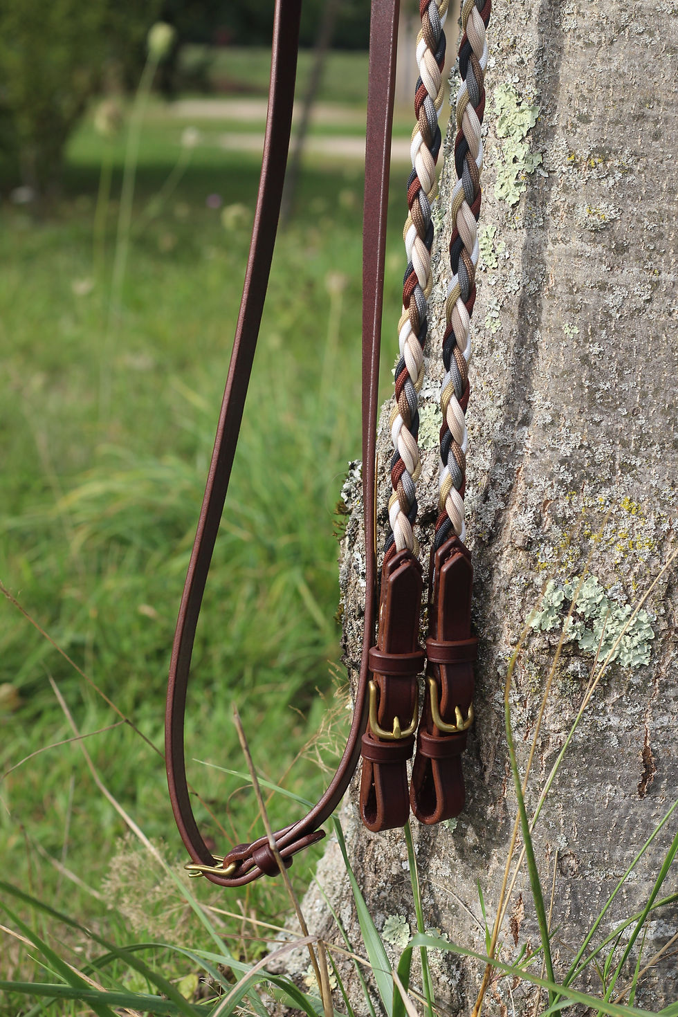 Miniature : Rênes inserts Cheyenne à boucles
