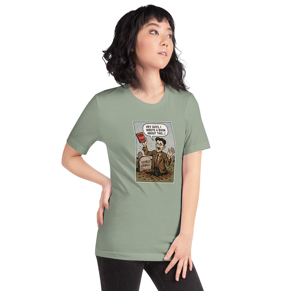 Thumbnail: George Orwell wrote a book about it