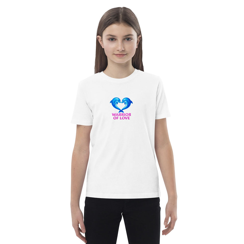 Thumbnail: Warrior of Love (Organic cotton kids t-shirt)