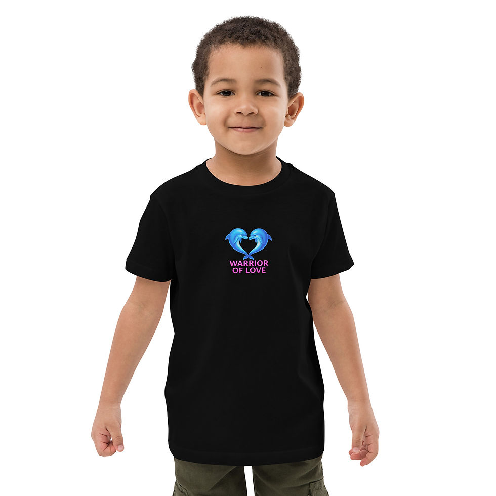 Thumbnail: Warrior of Love (Organic cotton kids t-shirt)