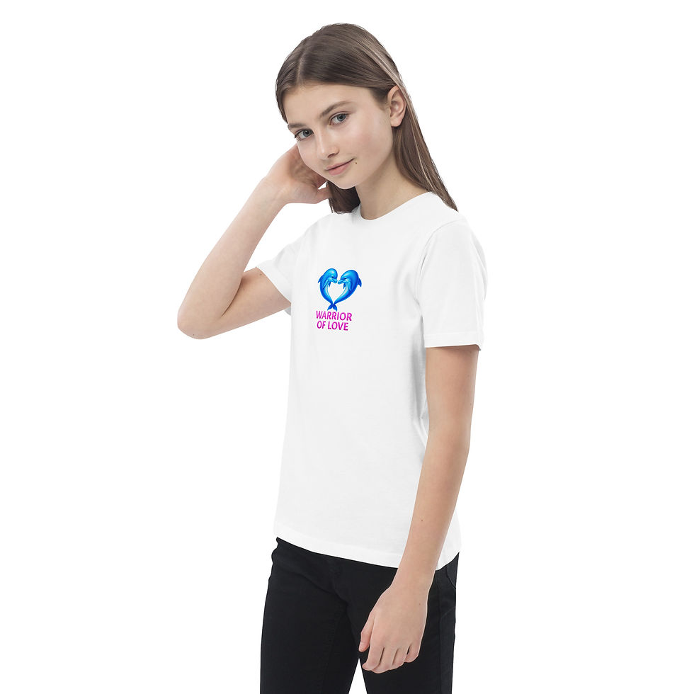 Thumbnail: Warrior of Love (Organic cotton kids t-shirt)