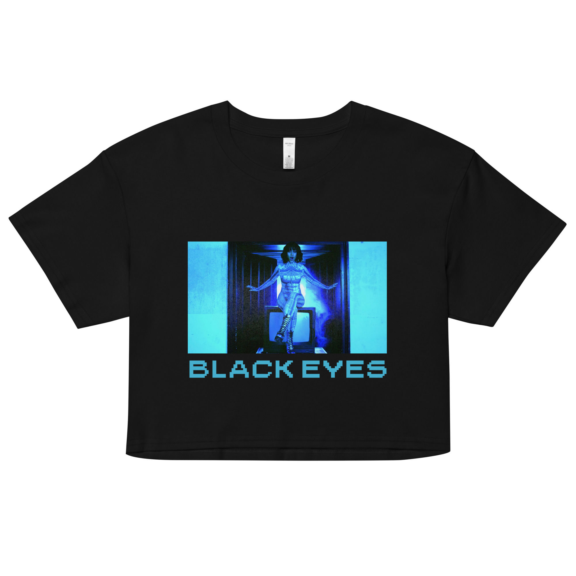 BLACK EYES - Crop top