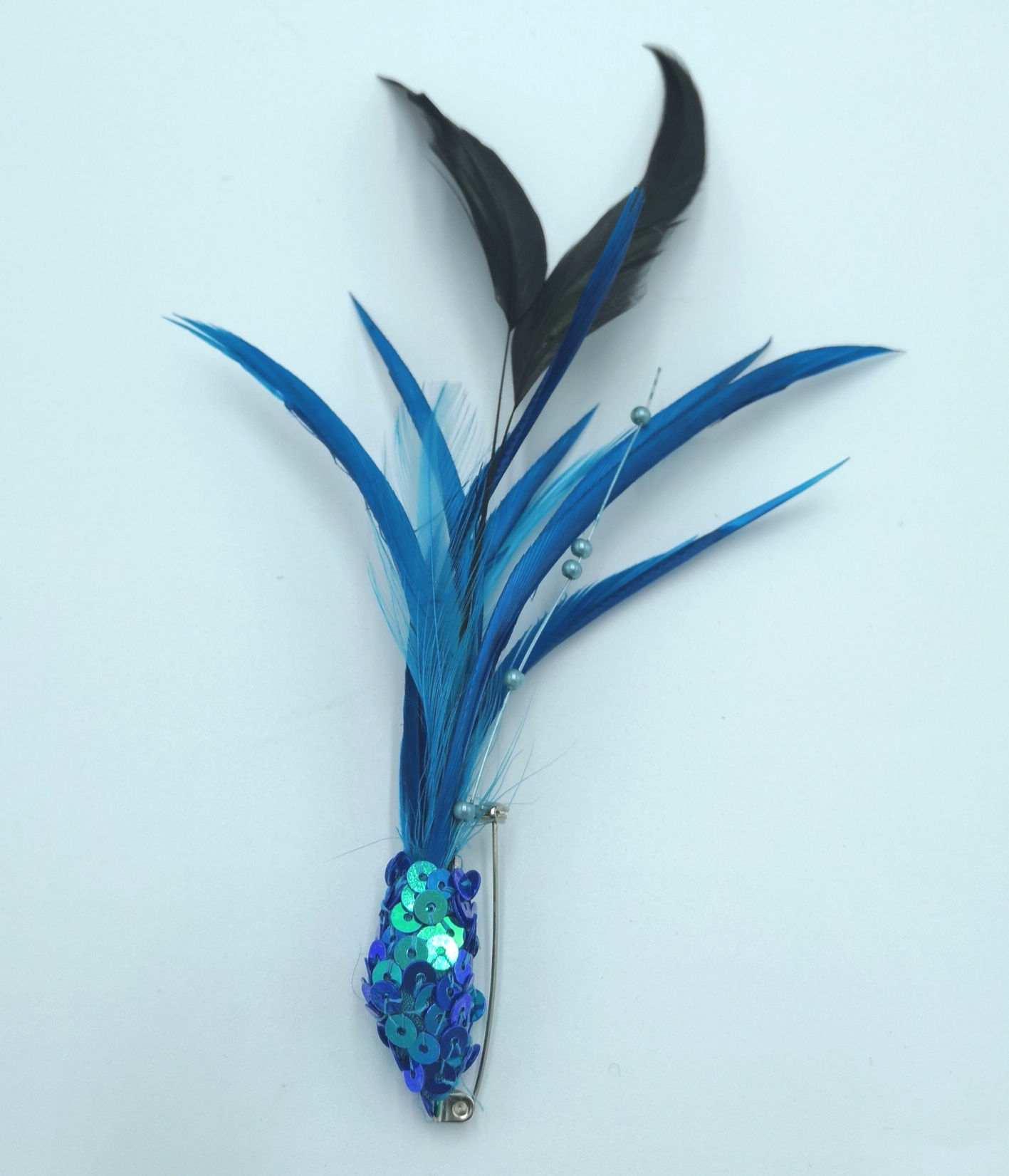 Feather Hat / Lapel  Pin
