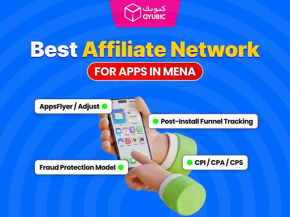 Best Affiliate Network for Apps in MENA: What to Look For