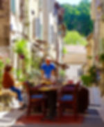 La terrasse au coeur du village