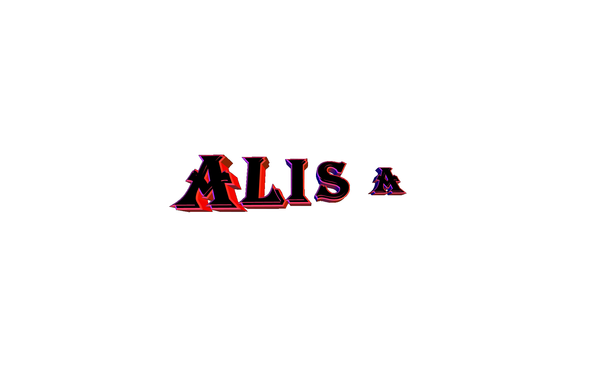 Alisa Can Name Graphic