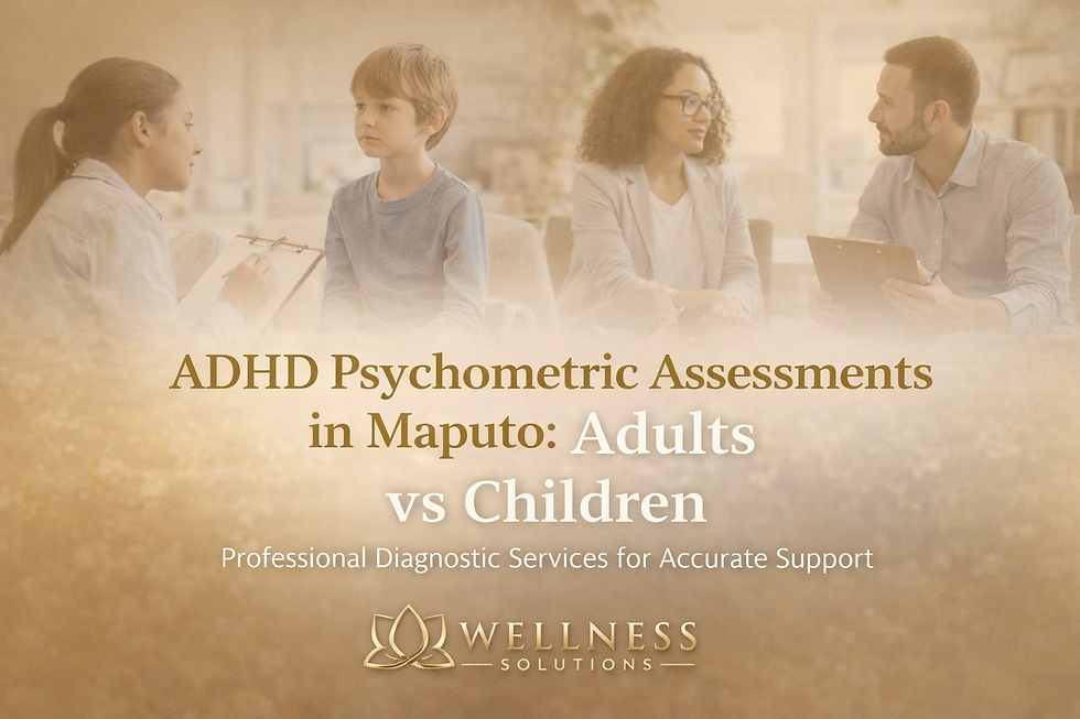 ADHD Psychometric Assessments in Maputo: Adults vs Children