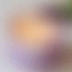 Lavender scented candle