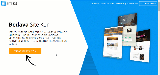 Site 123 Hazır Site Şablonları - Kurucusu