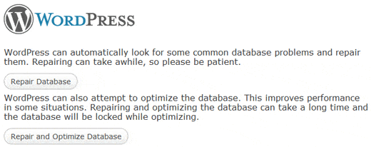 Error Establishing a Database Connection Hatası