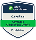 certification badge for QuickBooks Online