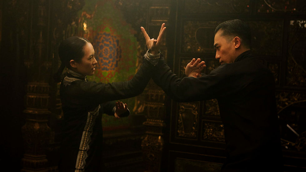 Tony Leung and Ziyi Zhang in "The Grandmaster" (2013).