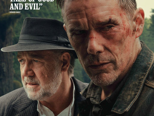 Official Poster for "The Weight" (2026), starring Ethan Hawke and Russell Crowe.