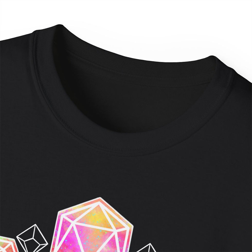 Thumbnail: This is how I roll - Geeky dice tee - Unisex Ultra Cotton Tee