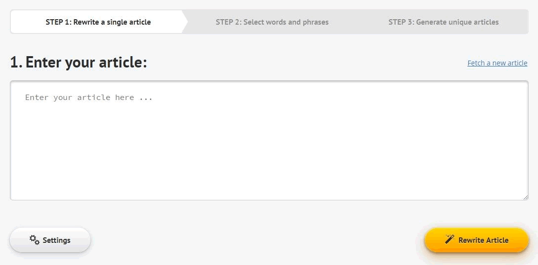 Quill ai paraphrasing picture